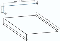 Parapet Szeroki (do 45 cm) 6 cm x 200 cm