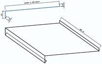 Parapet Szeroki (do 45 cm) 4 cm x 200 cm